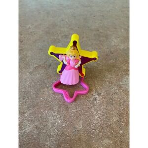 McDonalds Super Mario‎ Bros Movie Princess Peach Spinning Star Toy Figure 2023
